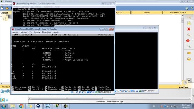Configuración de una zona DNS en Debian 9 смотреть онлайн