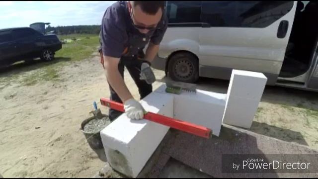 Кладка Газоблока