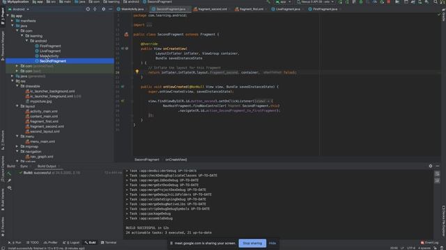 Layouts - Fragment/ Activity - Lifecycle смотреть онлайн