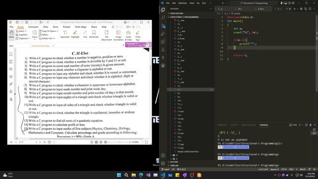 C8 - C program to input week number and print week day || C / C++ || Structured C Programming смотреть онлайн