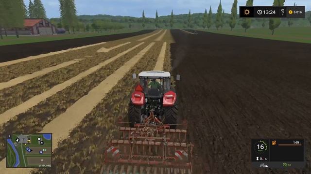 НАЧАЛО С 0 ДО 1.000.000! КУЛЬТИВИРУЕМ ПОЛЕ! №6!!! НА КАРТЕ SOSNOVKA SAVE НА FARMING SIMULATOR 17 смотреть онлайн