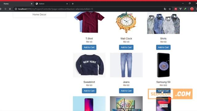 Ecommerce Website Using JAVA, JSP and MySQL смотреть онлайн
