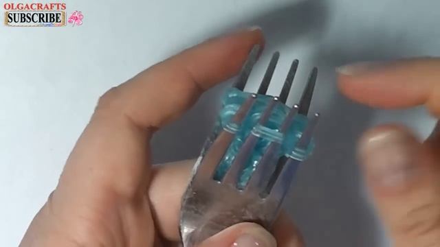 ? How to make loom bands animals easy Gold fish with forks charms for kids tutorial DIY смотреть онлайн