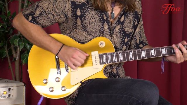 Gibson 1968 Les Paul Standard Goldtop Reissue Gloss played by Leif de Leeuw | Demo @ TFOA смотреть онлайн