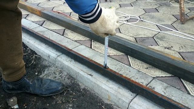 Навес 15х2,5м. Сварные, кровельные работы.