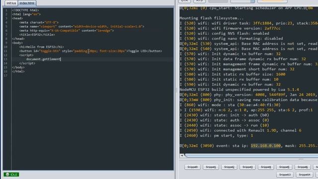 Esp32 Http Web Server, Api32 смотреть онлайн