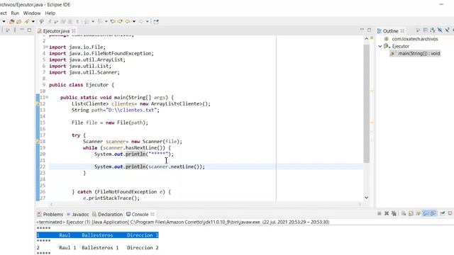 Como leer archivos de texto en Java смотреть онлайн