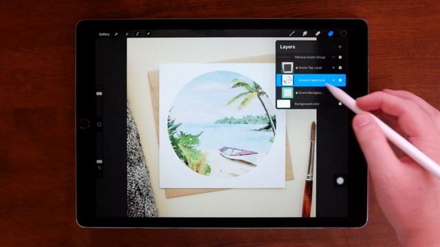 Mockups For Procreate - How To Use Them