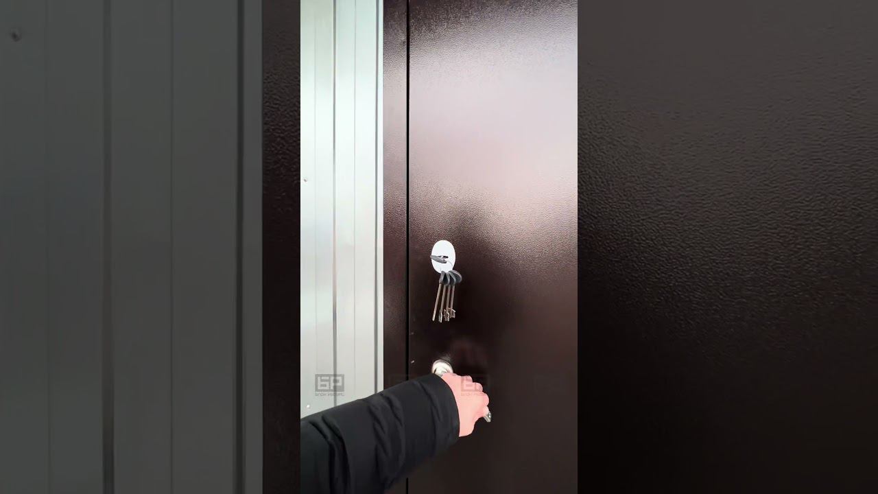 Бытовка БК-1 в вагонке с металлической дверью смотреть онлайн