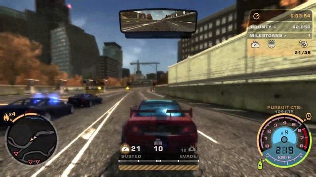 NFS Most Wanted 2005 Redux Walkthrough Part 14 (Ending) Pc Game смотреть онлайн
