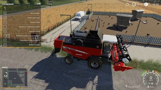 ВОТ КАК НАКОРМИТЬ 400 КУРИЦ ! ПТИЦЕ ФЕРМА - FARMING SIMULATOR 2019 смотреть онлайн