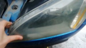 Установка LED ламп в форд фокус 2,ближний свет