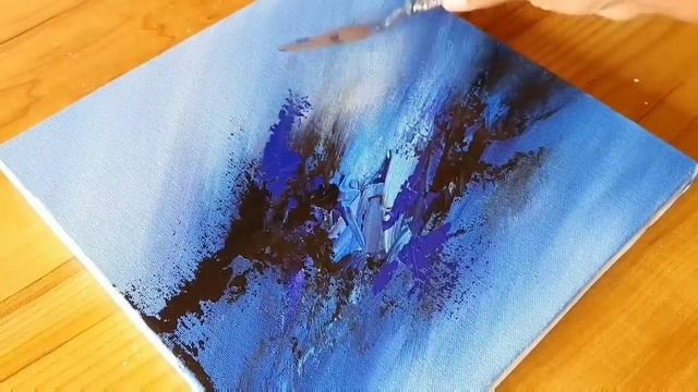 Beautiful Abstract Painting / The Moon / Satisfying Demonstration смотреть онлайн