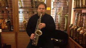 Антон Румянцев. Презентация мундштука D'Addario Select Jazz