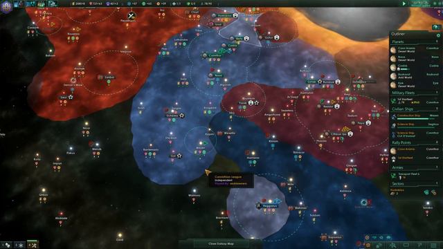 Stellaris [v1.3] | Multiplayer Gameplay [P16] - Surface Stuff смотреть онлайн