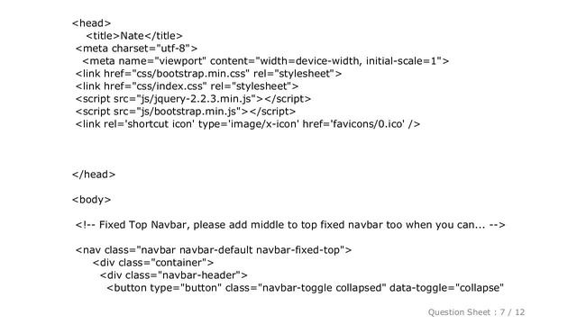 HTML : How to make nav-fixed-top push down content like non-fixed navbar? смотреть онлайн