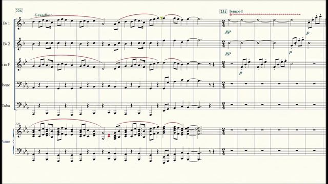 The Planets: Full Suite for Brass Quintet and Piano Sheet Music смотреть онлайн