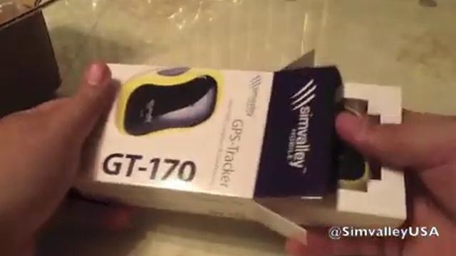 UnBoxing Simvalley Mobile GPS Tracker GT-170 смотреть онлайн