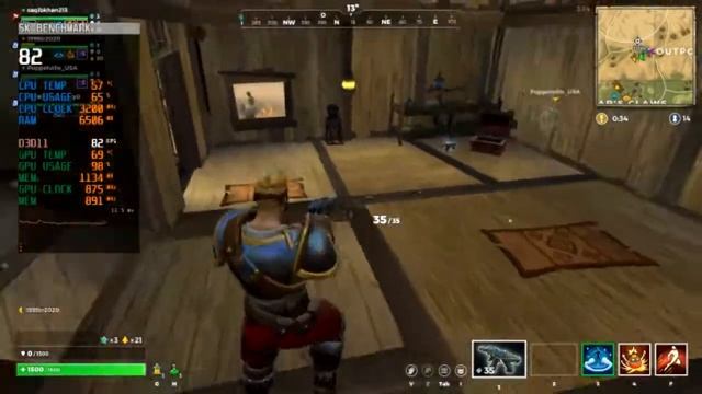 Realm Royale | GT 630 2GB | i5 4460 | 16GB RAM | Benchmark смотреть онлайн
