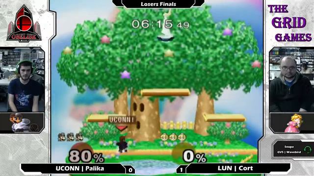 Melee: UCONN | Palika (Dr. Mario) V LUN | Cort (Marth/Peach/Fox) - Obelisk 43 Tournament SSBM смотреть онлайн