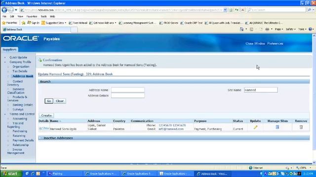 Define new Supplier in Oracle EBS R12.1.3 Payable Module смотреть онлайн