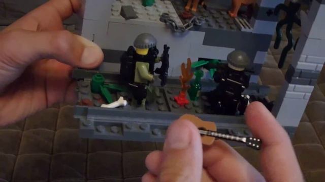САМОДЕЛКА LEGO! МЕТРО 2033! Lego Metro 2033!