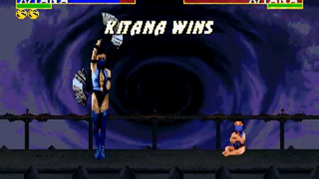 Ultimate Mortal Kombat 3 - Genesis & Mega Drive - Kitana - Babality