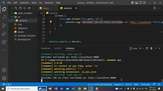 3. Arquitectura del proyecto I Node смотреть онлайн