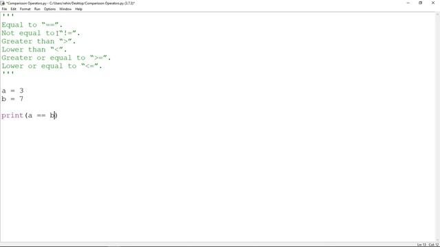 12 ENG Python 3 Comparison operators смотреть онлайн