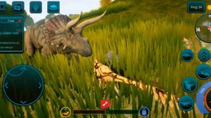 играю за дейнониха в игре онлайн динозавры симулятор 3д