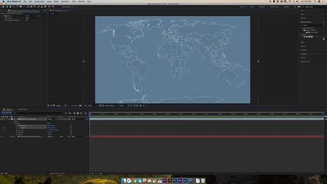How to Create Easy Travel Maps in After Effects смотреть онлайн