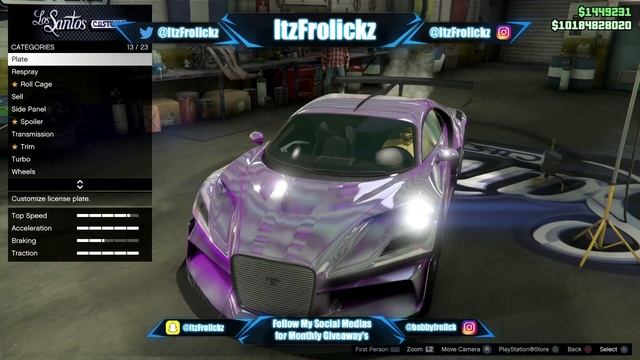 GTA 5 - MODDED GALAXY/NEON PURPLE CREW COLOR!! (Best Color Yet!!) смотреть онлайн