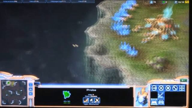 Starcraft 2 Performance in Stereoscopic 3d Vision (480 GTX Tri SLI, 980x Extreme) with commentary смотреть онлайн
