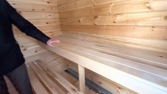 Обзор мобильной бани 2.5 на 4.5 метра - Крепкий Дом Томск смотреть онлайн