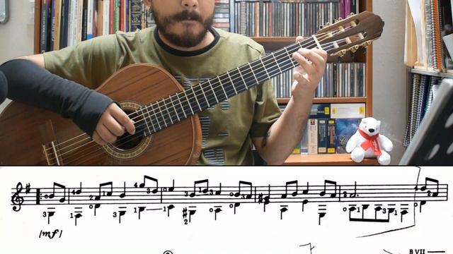 Bourre Mi Menor / J. Bach - Tutorial Guitarra