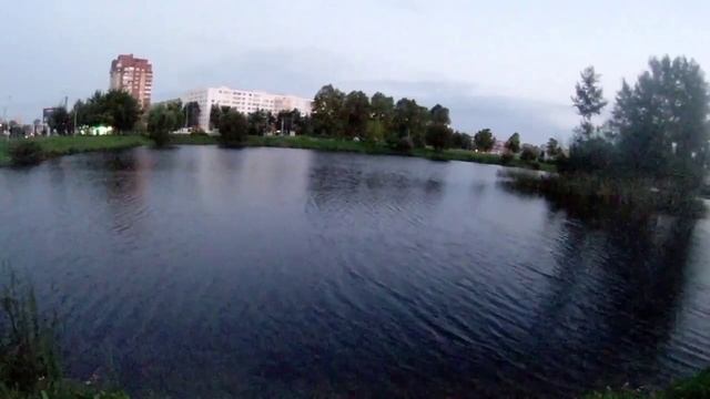 сегодня щуки клевали плохо! но всё равно поймал! рыбалка на спиннинг в Санкт-Петербурге! смотреть онлайн