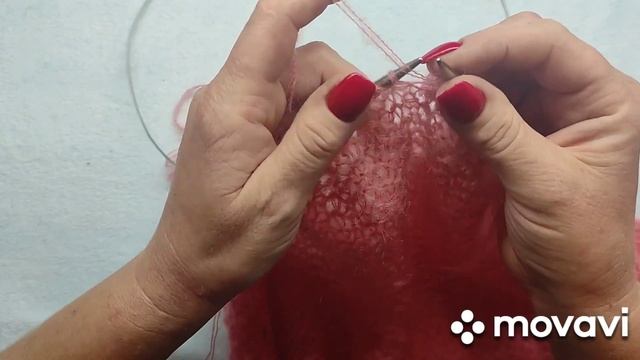 #Свитер спицами##Свитер за три дня#Мохеровый свитер вязать#Свитер спицами для начинающих#