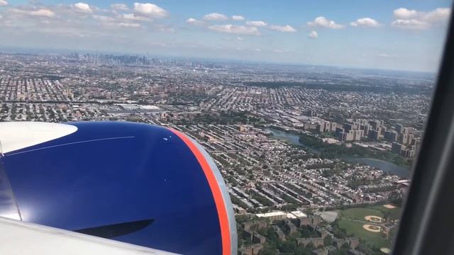 (Аэрофлот, Aeroflot) Посадка в аэропорту JFK (Нью Йорк)! Landing at the airport JFK (New York) смотреть онлайн