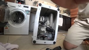 Indesit не сливает, как поменять насос.