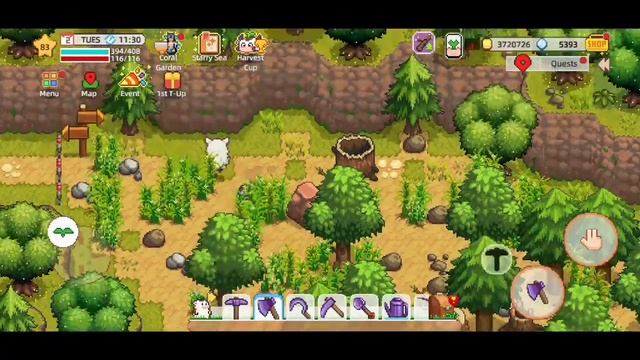 Trick / Bug on How to go to Swamp Island | Harvest Town смотреть онлайн