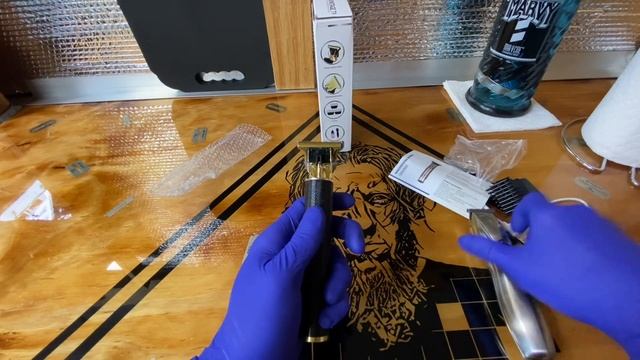 Kemei 1971 Vintage T9 Trimmer Review/Unboxing смотреть онлайн