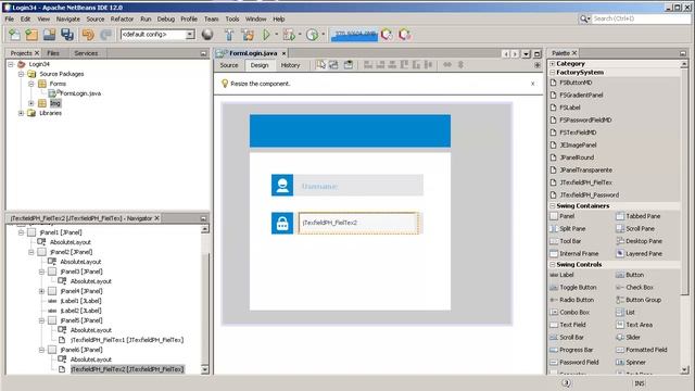 Como hacer login en 12 minutos profesional en java netbeans смотреть онлайн