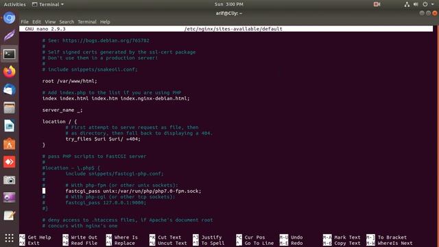 nginx: "fastcgi_pass" directive is not allowed here in /etc/nginx/sites-enabled/default:61 how fix. смотреть онлайн