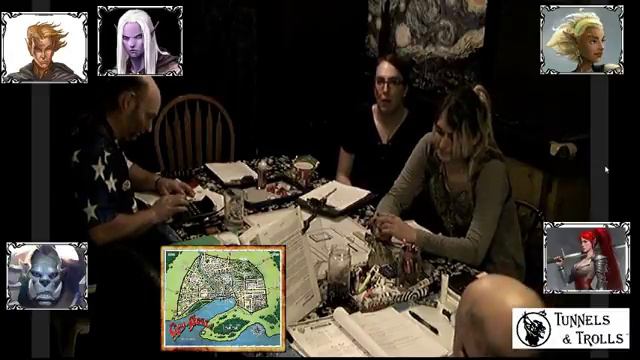 Tunnels & Trolls live rpg City of Gull 12 City Guard Secret Tunnel смотреть онлайн