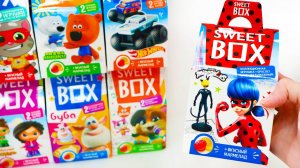 Нашла СЕБЯ в БОЛЬШИХ СВИТБОКСАХ - МИКС Сюрпризов Sweet Box ЛЕДИ БАГ, Сказочный Патруль, 44 Котенка