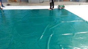 Спайка тентов на ангар