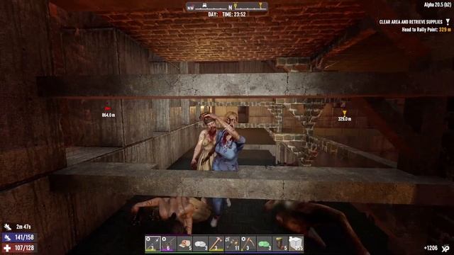 Could Really Do Without The Screamers | 7 Days To Die Alpha 20 Gameplay | Part 11