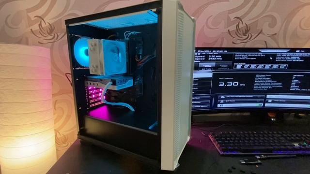 Игровой ПК на Intel 12100f и RX 6500xt в корпусе Deepcool CC560 wh за 45000р. смотреть онлайн