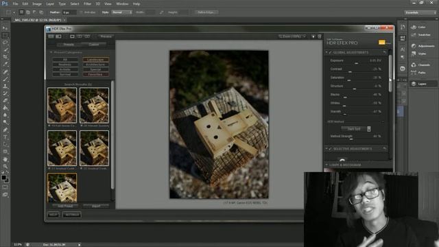 Photoshop Plug in Tutorial - HDR Efex Pro смотреть онлайн