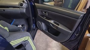 Замена штатных динамиков в Mazda 3 bk на DL Audio Gryphon Lite 165 V.2